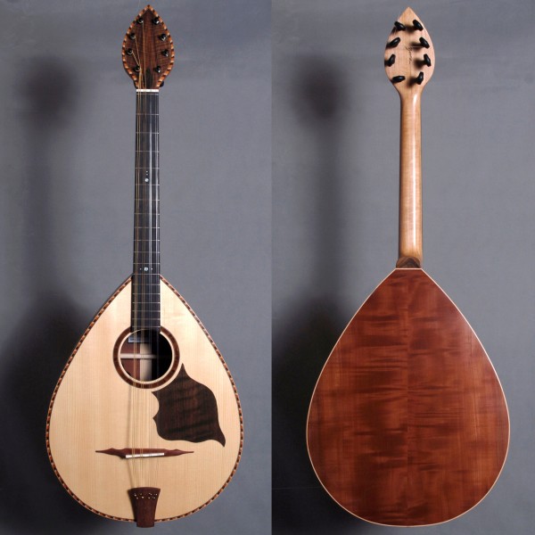 Medieval mandola – Atelier de lutherie Philippe Berne